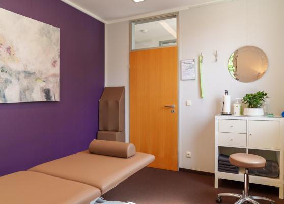 Arbeitsplatz in der Physiotherapie Coumans