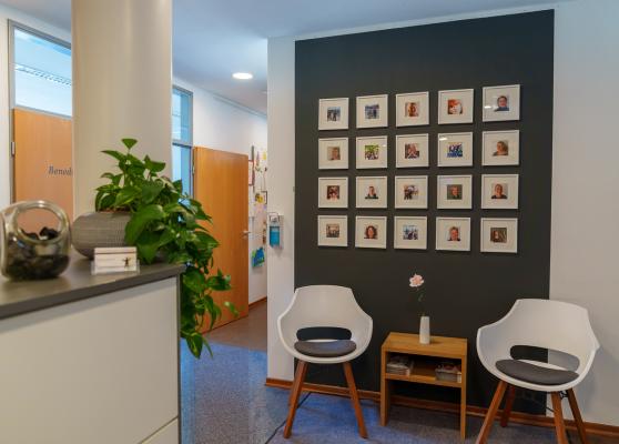 Arbeitsplatz in der Physiotherapie Coumans